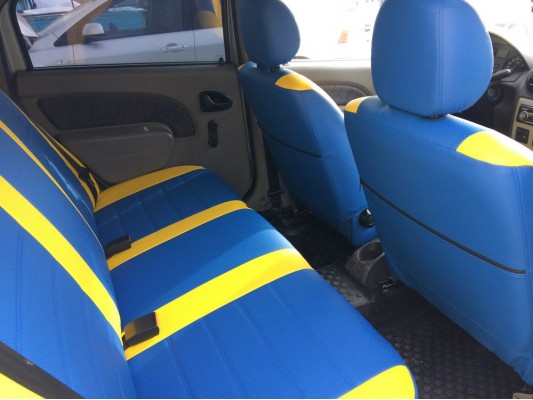 Авточехлы на Renault Logan