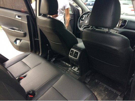 Каркасные авточехлы на KIA Sportage 4