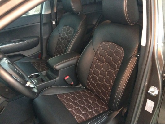 Каркасные авточехлы на KIA Sportage 4